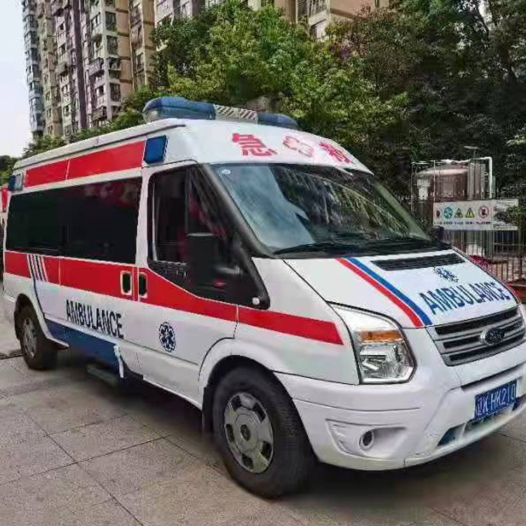 荔湾长途救护车护送病人返乡